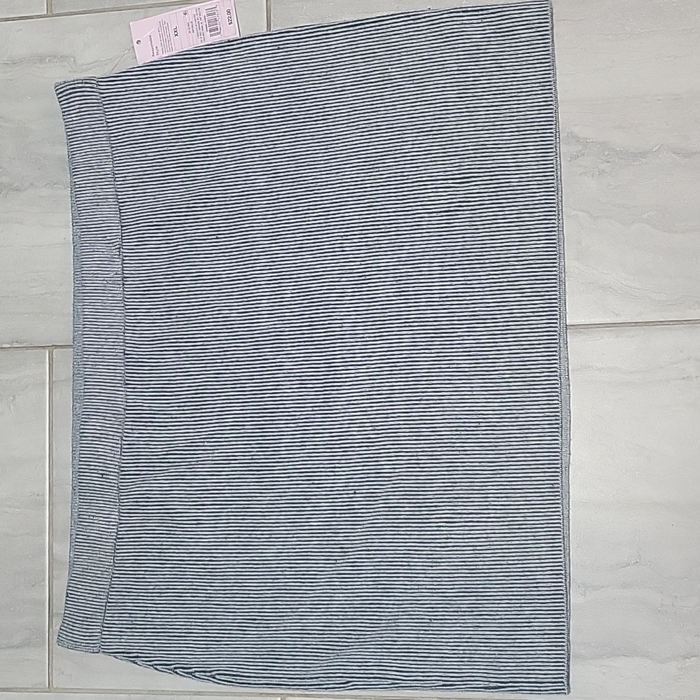 WILD FABLE Women' Sweater Knitted Blue/White Skirt Size XXL